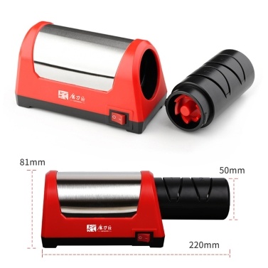 Home Household Electric Sharpener Stone Electric Diamond Steel Ceramic Home Cutter Sharpener Kitchen Tool Utility Quick