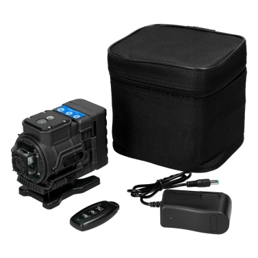 Multifunctional 12 Lines Green Light Laser Level 3° Self-leveling Machine Rechargeable Lithium Battery Leveling Tool Omnidirectional Ground Wall Sticker