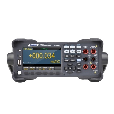 Hantek HDM3055 Digital Desktop Multimeter High-precision 5 1/2 Multimeter with 4.3'' LCD Display 30 kS/s Data Acquisition True RMS Temperature Tester