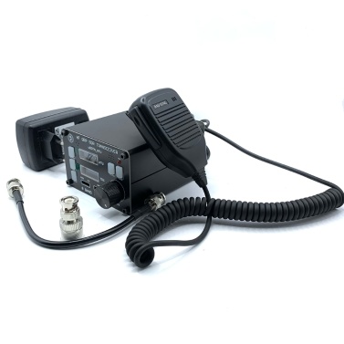 uSOTA-ATU USDX HF QRP SDR Transceiver Built-in ATU-100 Antenna Tuner with Dual OLED Displays 8 Bands Design Support PC Software Control