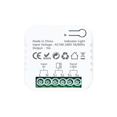 Tuya ZigBee Garage Door Opener Controller Mobilephone APP Remotely Control Compatible with Alexa Google Home for Voice Control Gateways Needed