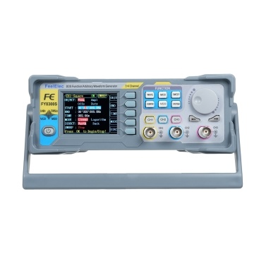FeelElec FY8300S-20M 20MHz 3 Channel Function Arbitrary Waveform Signal Generator 4 TTL Level Outputs DC Bias Function Digital Output Function