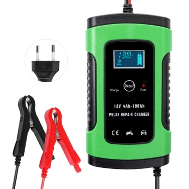 12V 6A Car Battery Charger Intelligent Fast Power Charging