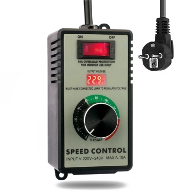 4000W High Power Stepless Speed Controller Switch Portable Motor Controller Voltage Regulator