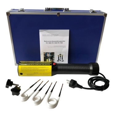 1200W Handheld Magnetic Induction Heater Kit Automotive Flameless Magnetic Induction Heating Machine High Frequency Electromagnetic Induction Heater Car Repairing Tool