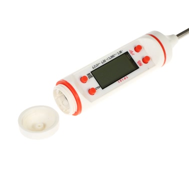 LCD Digital Mini Thermometer Probe -50°C~300°C BBQ Meat Food Cooking Oven Temperature Tester °C/°F Slection