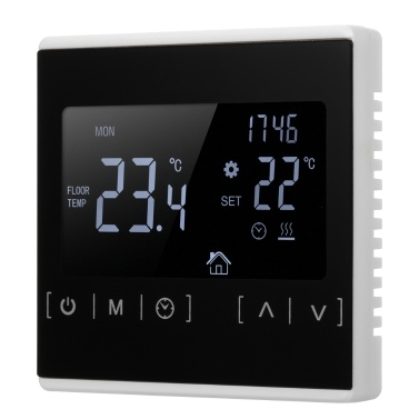 Electric Floor Heating Temperature Controller LCD Touch Screen Thermostat