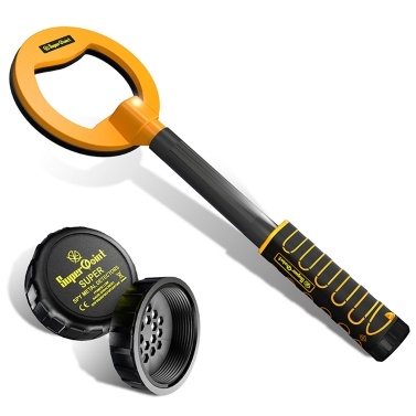 USB Rechargable Handheld Metal Detector Underwater Treasure Finder 5.9 Inch Search Coil Dive Mode Waterproof Outdoor Treasure Finder IP68 Waterproof Level Sound Vibrations Alarm Function with LED Lights