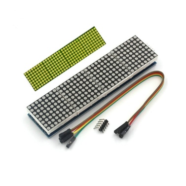 MAX7219 Dot Matrix 4-In-1 Display Module Control SCM Module for Arduino Raspberry Pi PIC Pi ARM