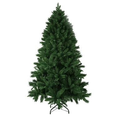 7FT Christmas Tree 1599 Branch Tips Automatic Open Premium Artificial Xmas Tree with Metal Stand Base Easy Assemble and Foldable for Home / Office / Party / Shop Decoration