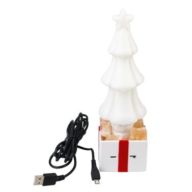 Beleuchtung Nachtlicht, LED Weihnachtsbaum Salz Lampe, Farbwechsel Nachtlicht Dekor, Top Geschenk Licht für Kinder, Freunde und Familie