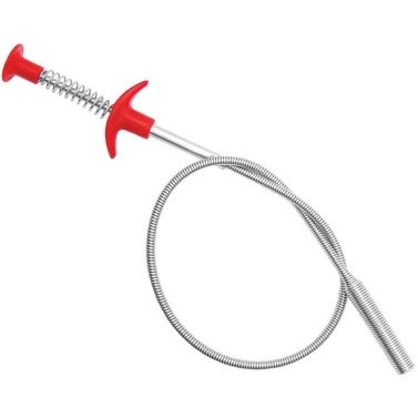 Flexible Grabber Claw Pick Up Reacher Tool With 4 Claws Bendable Hose Pickup Reaching Assist Tool for Litter Pick, Home Sink, Drains, Toilet (35.4inch)