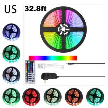 LED Strip Lights 32.8ft 5m RGB LED Light Strip (EU Plug)