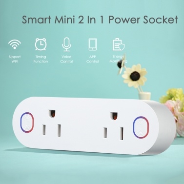 58% OFF Mini 2 in 1 WIFI Smart Plug Socket Wireless,limited offer $16.09 58% OFF Mini 2 in 1 WIFI Smart Plug Socket Wireless,limited offer $16.09