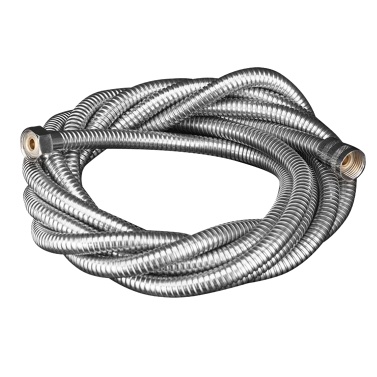 G1/2 Shower Hose Stainless Steel Tube Flexible Extra Long Shower Hose Anti-Kink Bathroom Bidet Sprayer Hose Explosion-proof Handheld Shower Head Hose Replacement with Solid Copper Connector