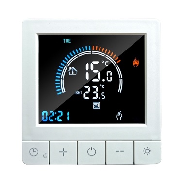 Programmable Digital Thermostat WiFi LCD Display NTC Sensor Electric Heating Warm Floor Underfloor Temperature Controller Intelligent Wall Thermostat
