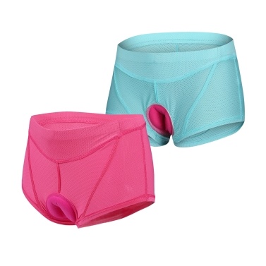 2pcs Women Cycling Underwear Pants Gel 3D Padded Bike Bicycle Shorts Underpants