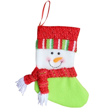 3pcs/set Christmas Hanging Stockings Santa Snowman Reindeer Gift Candy Bags Christmas Decoartions Ornaments