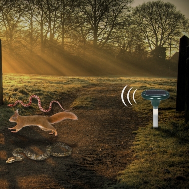 41% OFF Solar Powered Ultrasonic Snakes Rodents Repeller,limited offer $13.99 41% OFF Solar Powered Ultrasonic Snakes Rodents Repeller,limited offer $13.99