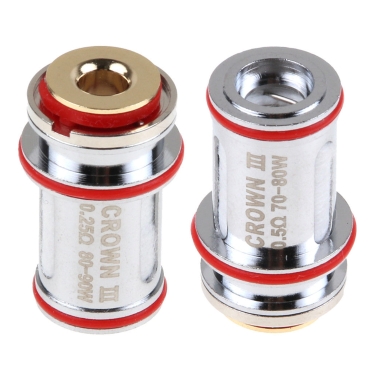 4Pcs Coil Head Ersatz der III Gerneration Tank Coils 0,25 / 0,5 Ohm elektronische Zigarette Coils für Uwell Crown 3 Zerstäuber 0,5 Ohm