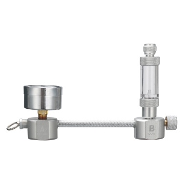 Aquarium DIY CO2 Generator System Kit CO2 Generator System with Bubble Counter & Check Valve Carbon Dioxide Reactor Kit for Plants Aquarium