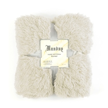 Long Fur Throw Blanket for Couch Bed Chair 63''x 79''