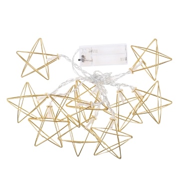 1.5 Meters 10 LEDs Stars Fairy String Light