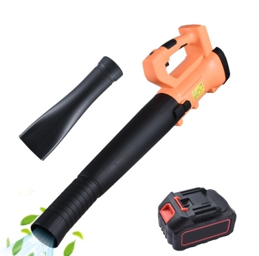 Cordless Leaf Blower 3000W Electric Leaf Blower 6 Adjustable Speeds 2000mAh Battery Powered Leaf Blower for Lawn Care Snow Blowing Yard Cleaning