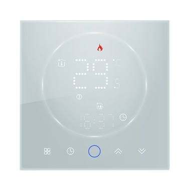 Smart Thermostat 3A Digital Programmable LED Display Underfloor Heating Temperature Controller Digital Intelligent Wall Thermostat for Water Heating