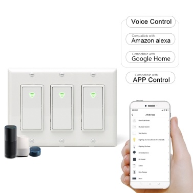 Wi-Fi Smart In-wall Light Switch