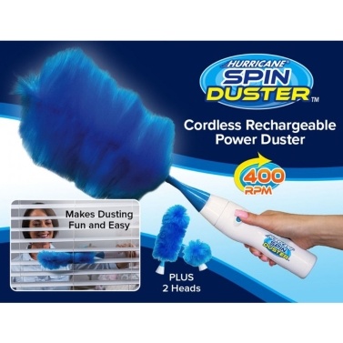 59% OFF Hurricane Spin Motorized Duster,limited offer $11.46 59% OFF Hurricane Spin Motorized Duster,limited offer $11.46