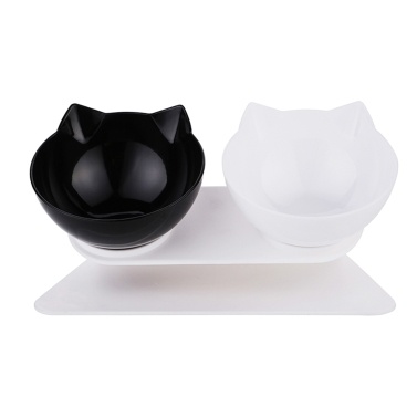 15° Tilted Cat Food Bowl Pet Feeding Basic Bowl