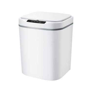 15L Touch-free Smart Knock Induction Trash Bin Infrared Motion Sensor Garbage Can