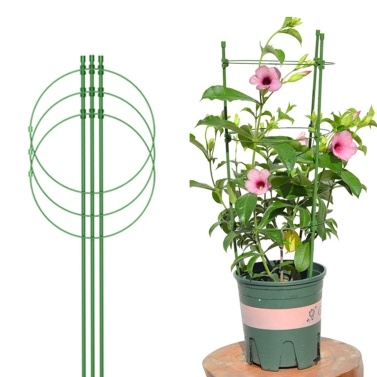 Adjustable Plant Support Ring Portable Trellises Plant Fixed Climbing Tool Plant Stake