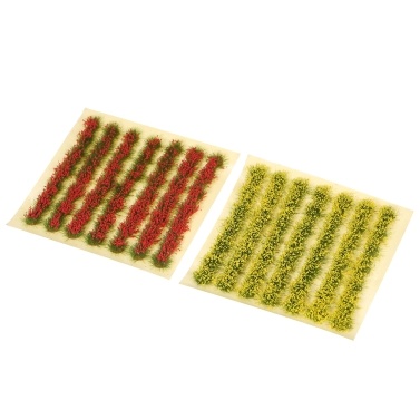 Model Grass Clusters Flower Clusters Sand Table Outdoor Landscape Grass Tufts Model DIY Miniature Scene