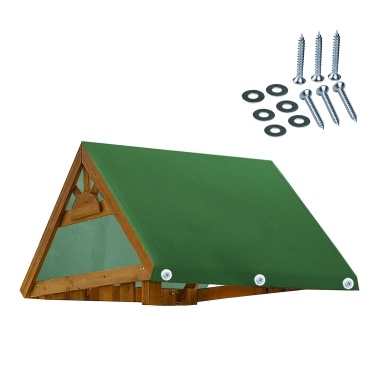 Playground Replacement Canopy Cover Waterproof Outdoor Replacement Sunshade Tarpaulin UV Protection Backyard Playset Canopy 43 x 90 In