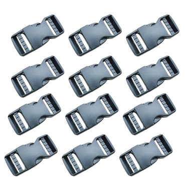 12pcs Double Release Plastic Buckles