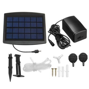 Solarbetriebene Luft-Sauerstoffpumpe