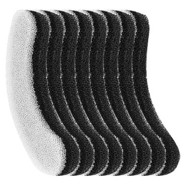 8pcs Filters for 61OZ/1.8L Transparent Cat Water Fountain Filters