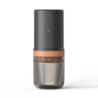 Electric Burr Coffee Grinder 24W Portable USB Rechargeable Burr Mill Coffee Bean Grinder 25 Gears Adjustable with Stainless Steel Core Cleaning Brush