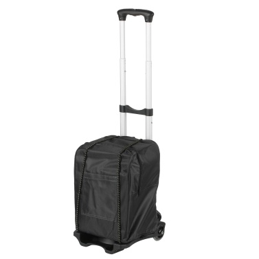 Folding Shopping Trolley Luggage Cart 88lbs/40kg Heavy Duty 2-Wheel Solid Construction Utility Cart with Detachable Backpack for Shopping Moving Traveling
