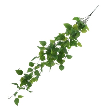 Artificial Hanging Plants 3.28ft Faux Vine Leaves Greenery for Wedding Wall House Room Patio Indoor Outdoor Home Shelf Office Decor - No Baskets