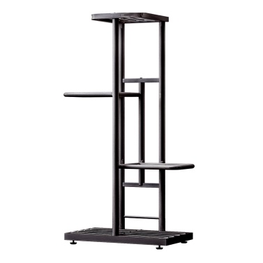 4-Tier Display Shelf Flower Pots Rack Plant Stand Potting Ladder Planter Stand Heavy Duty Storage Shelving Rack for Potted Plants