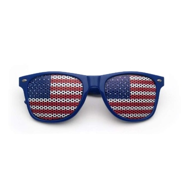 Flagge patriotischen Design Lastics Shutter Brille Shades Sonnenbrille für Independence Day Party Dekoration