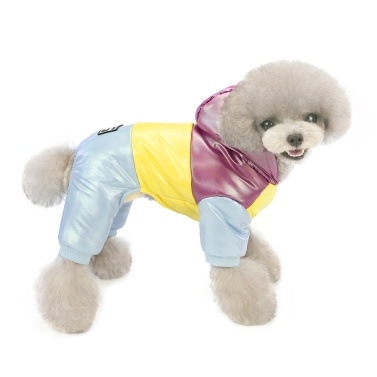 Dog Coats Pet Puffer Jacket Cotton Lining Extra Warm Dog Hoodie in Winter Dog Jacket Puppy Coats with Hood