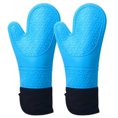 1 Pair Silicone Oven Mitts