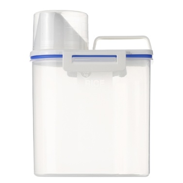1.5L Portable Plastic Rice Storage Bin