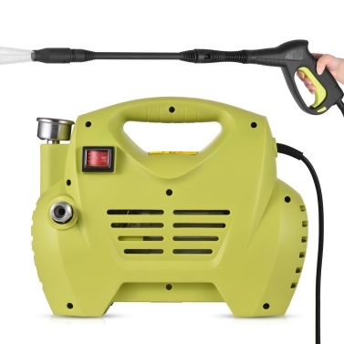 Electric Pressure Washer 1300 PSI Max. Portable High Pressure Power Washer with Adjustable Sprayer IPX5 Waterproof Automatic Induction Motor Car Wash Cleaner Machine for Home Car Driveway Patio Fence