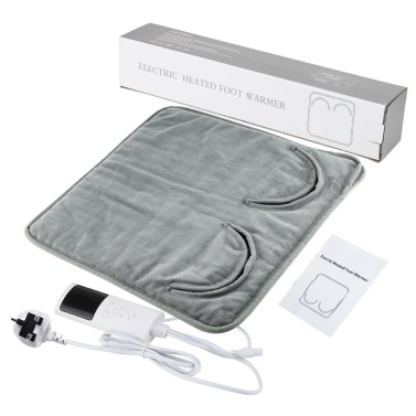 Electric Foot Warmer with Remote Control 9 Temperature 4 Timing Adjustable Crystal Super-soft Foot Heating Pad Under Desk 15.7x15.7in Multifunctional Washable Heated Pad for Hand Cushion Home Office