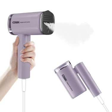 Handheld Steamer for Clothes Horizontal and Vertical Steaming Foldable Portable 1000W 100ml Detachable Water Box Fabric Wrinkle Remover Ironing Machine for Home Office Travel